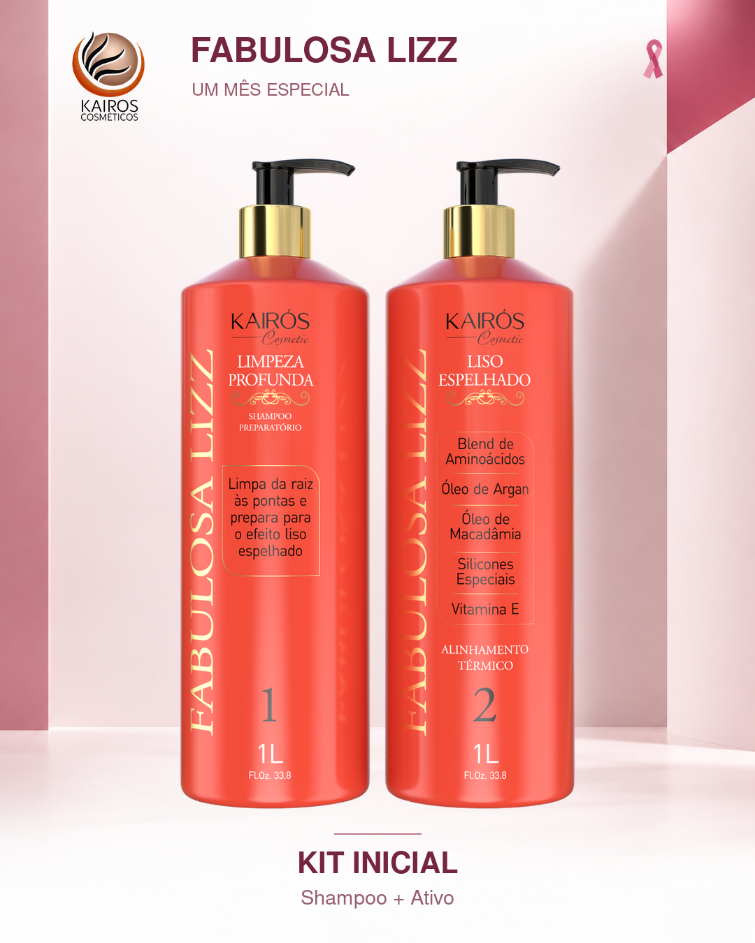 Kit Inicial — Shampoo + Ativo (1L cada)