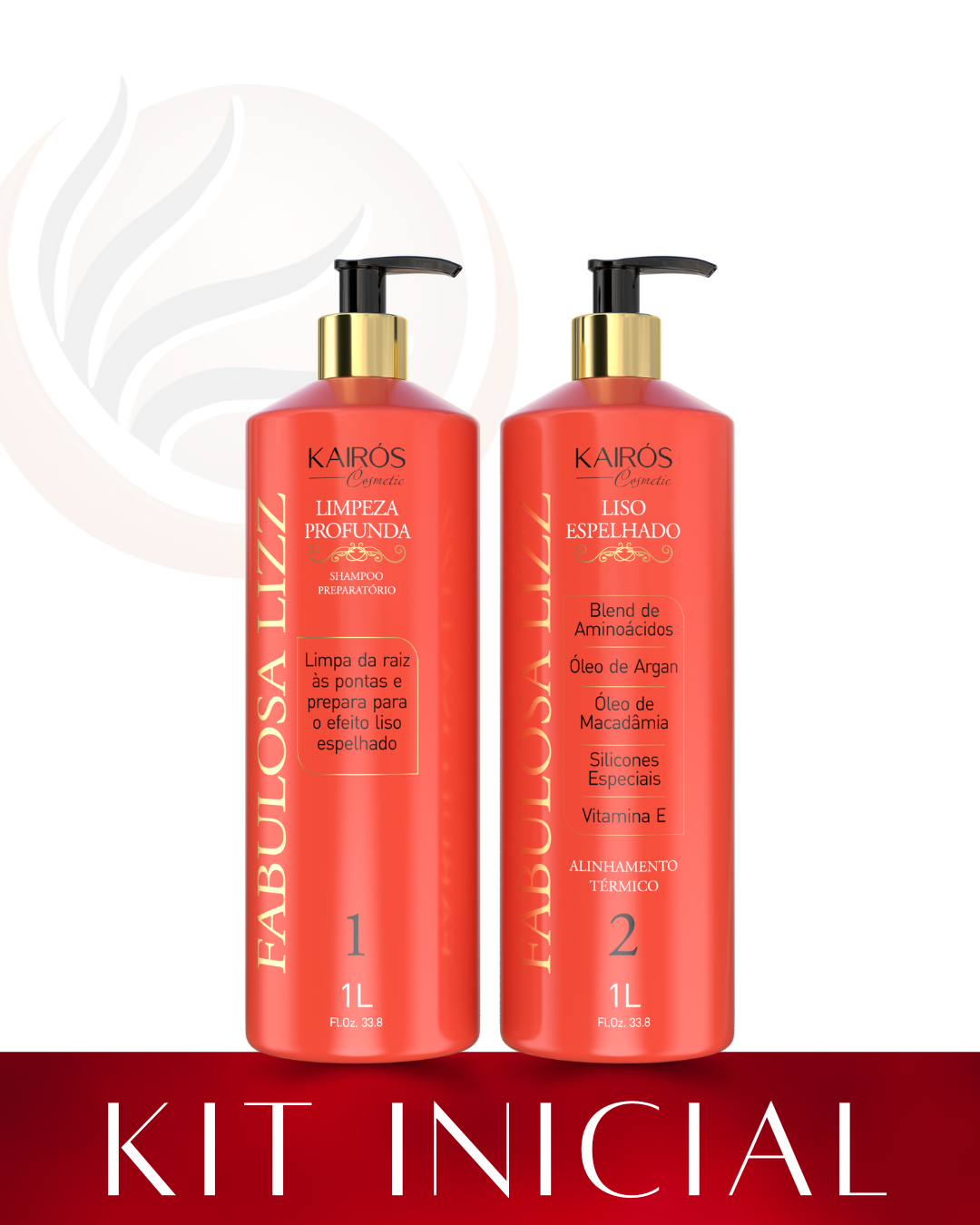 Kit Inicial: Shampoo 1 L + Ativo 1 L