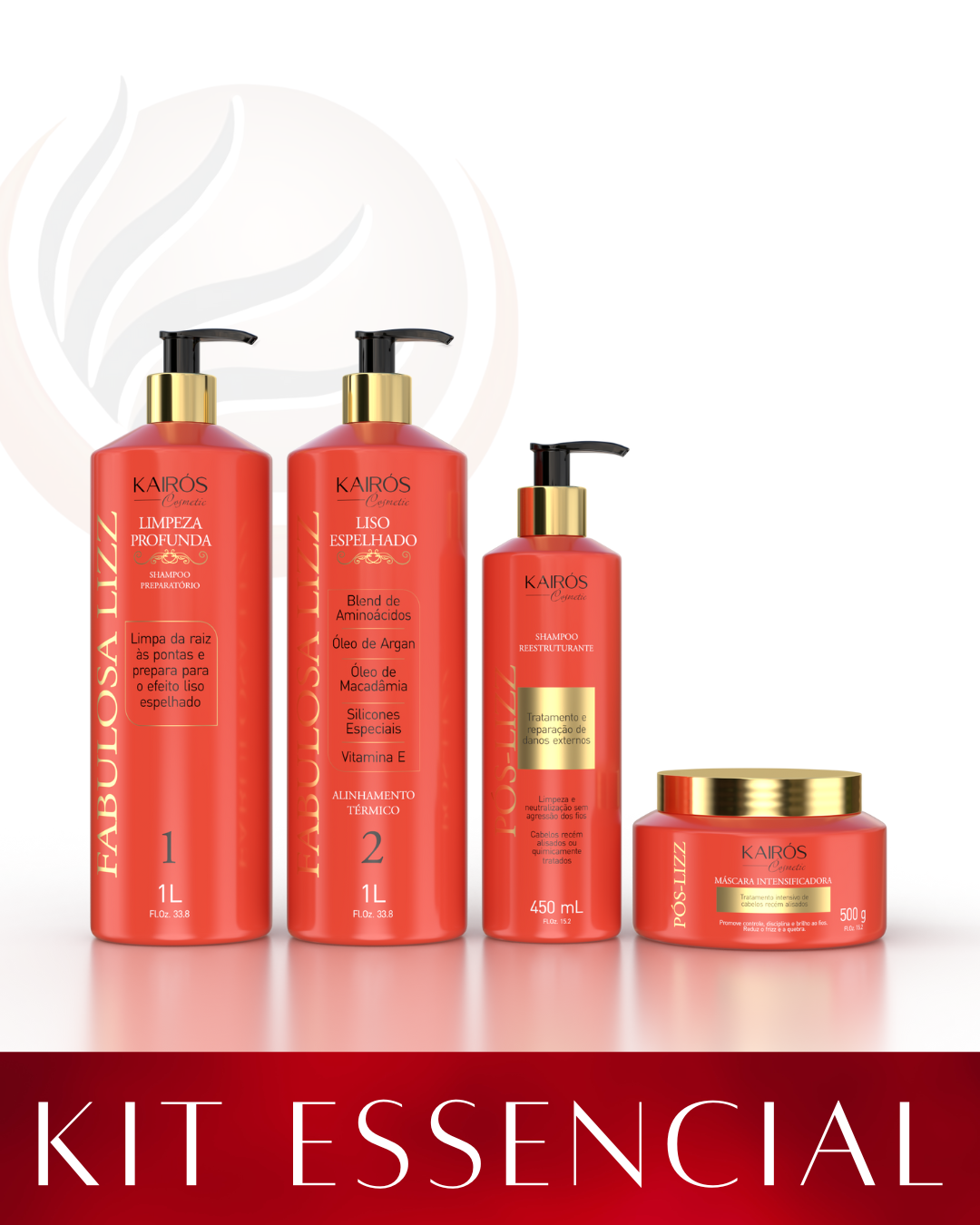 Kit Essencial liso espelhado