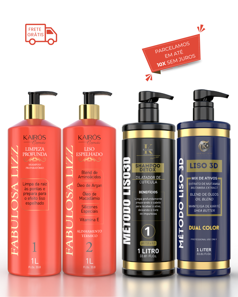 Combo perfeito Fabulosa lizz + Método liso3D