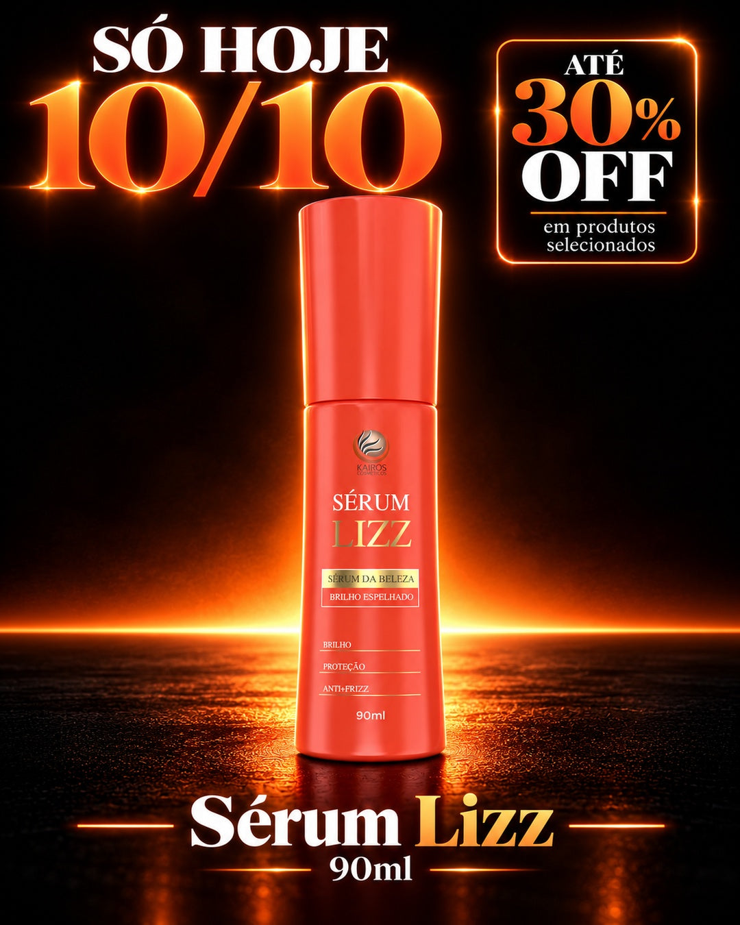 Sérum Lizz Finalizador Termoativo - Só Hoje 10/10