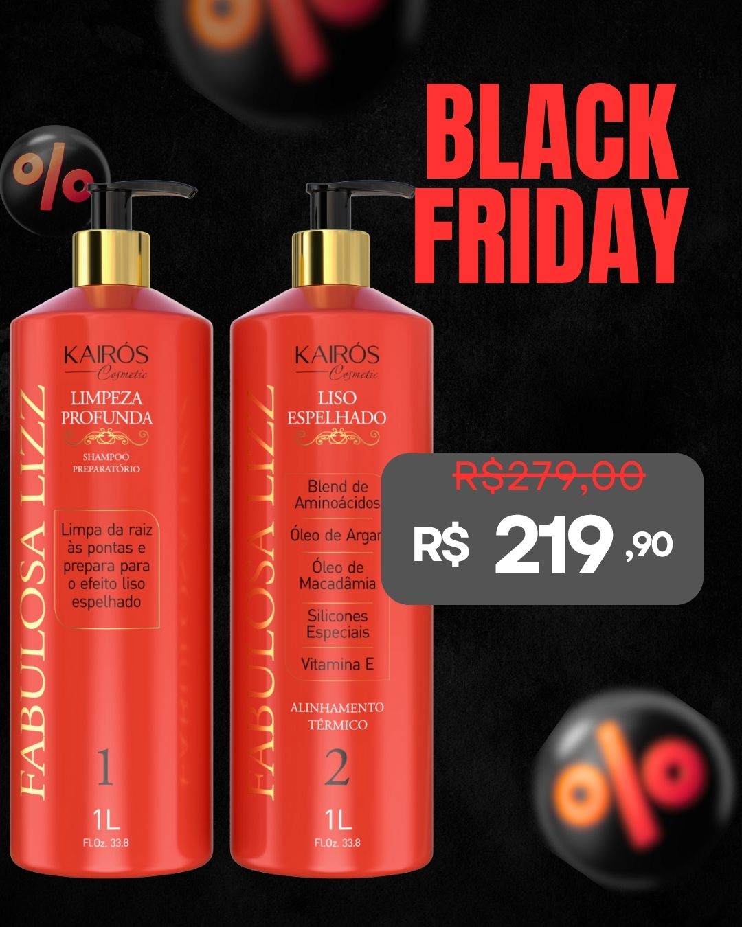 Kit Inicial: Shampoo 1 L + Ativo 1 L