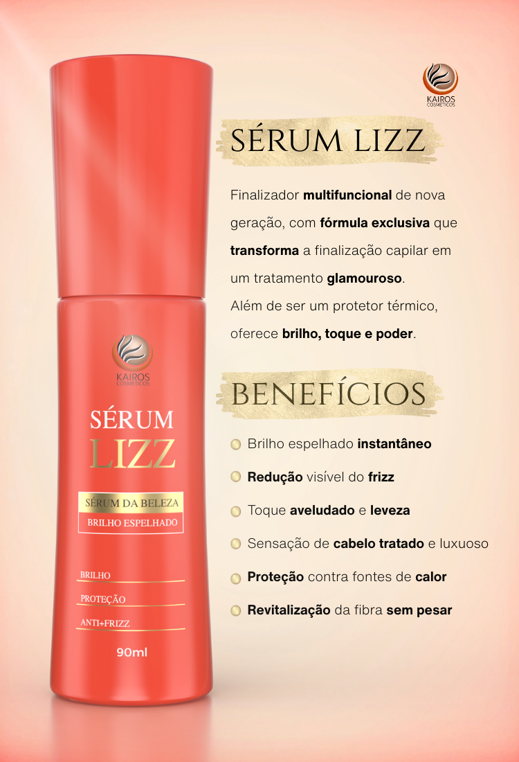 Sérum Lizz Finalizador Termoativo