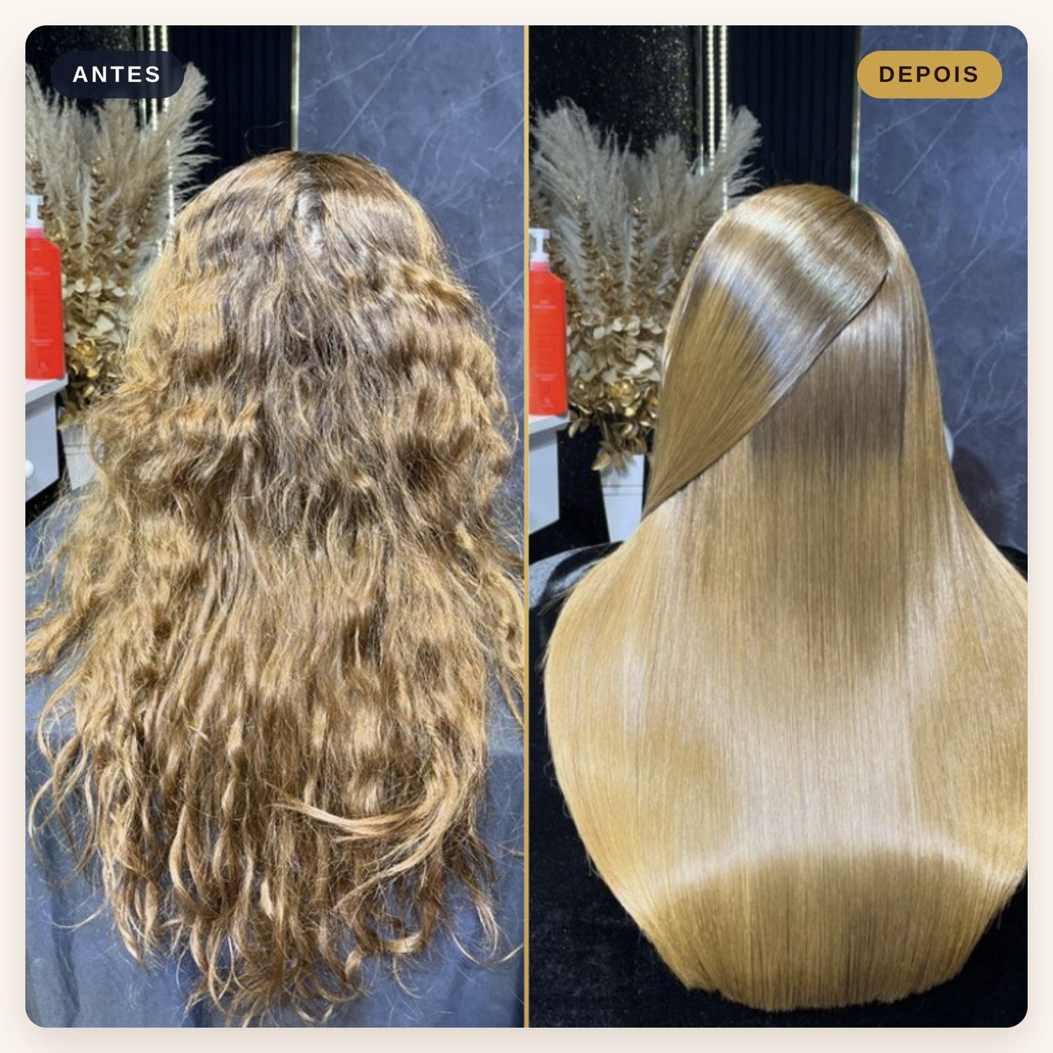 Antes e depois Fabulosa Lizz