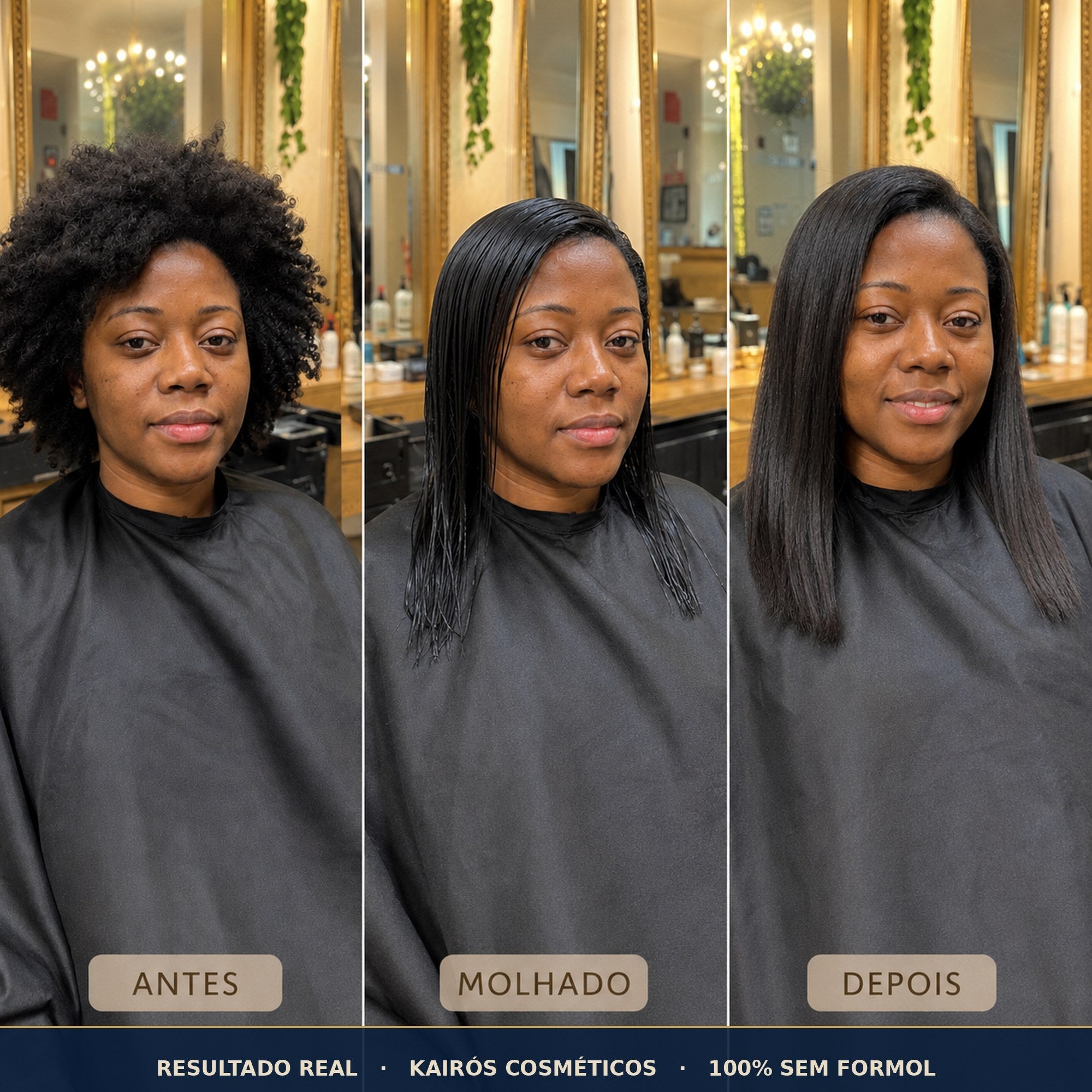 Resultado real antes e depois - Kairós