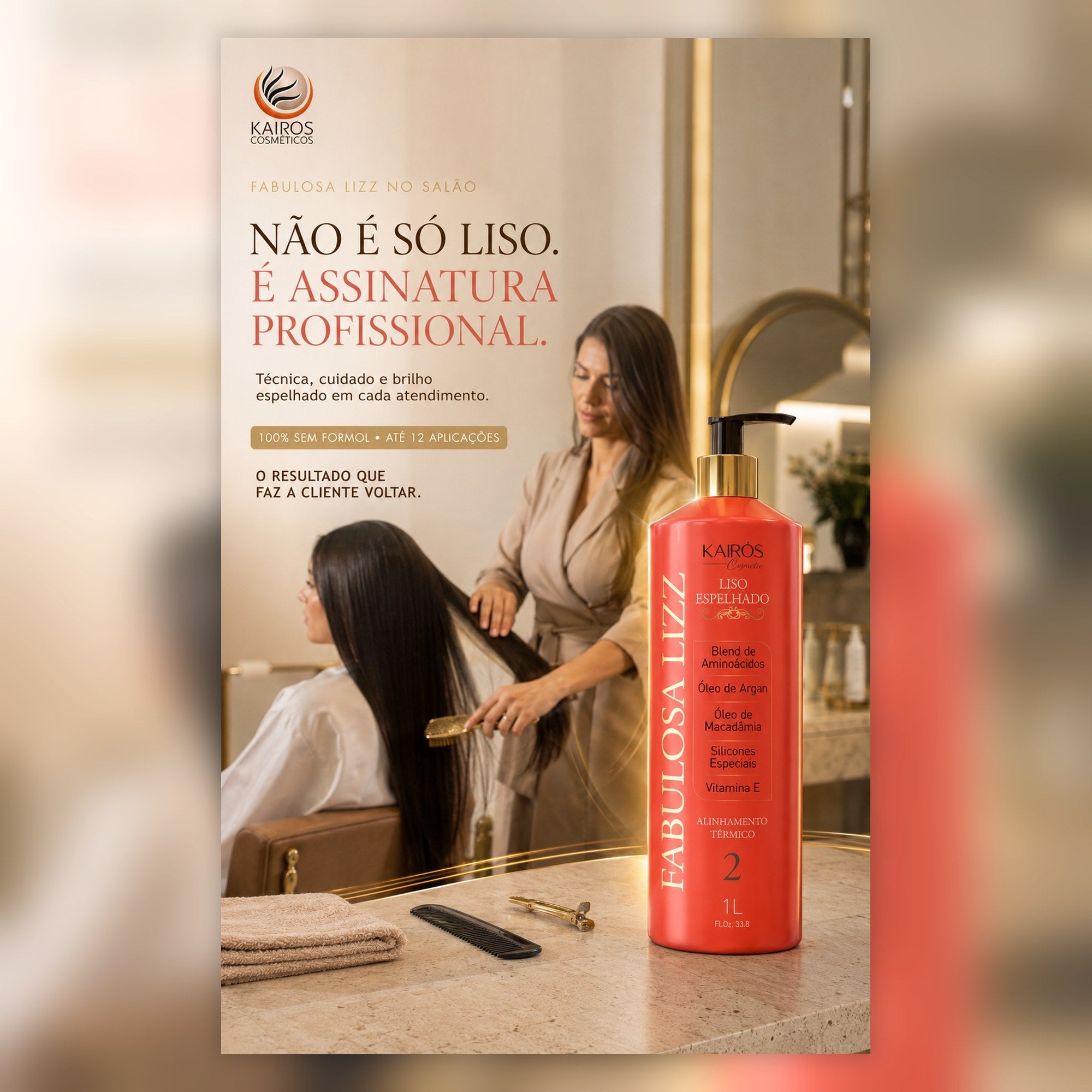 Fabulosa Lizz - assinatura profissional no salão