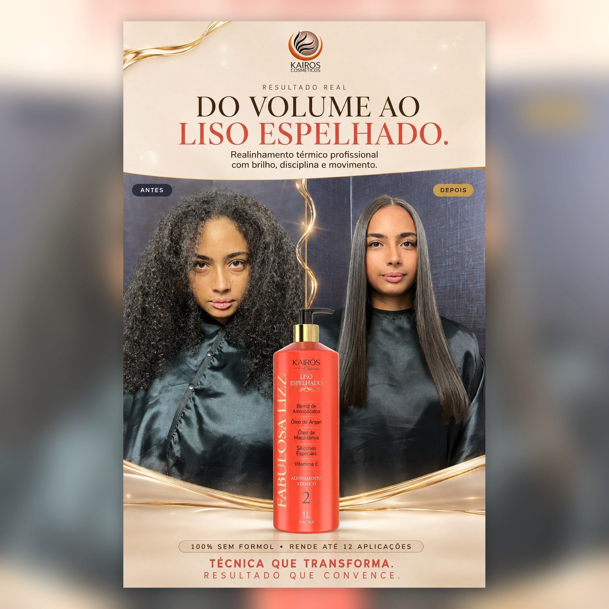 Do volume ao liso espelhado - resultado real