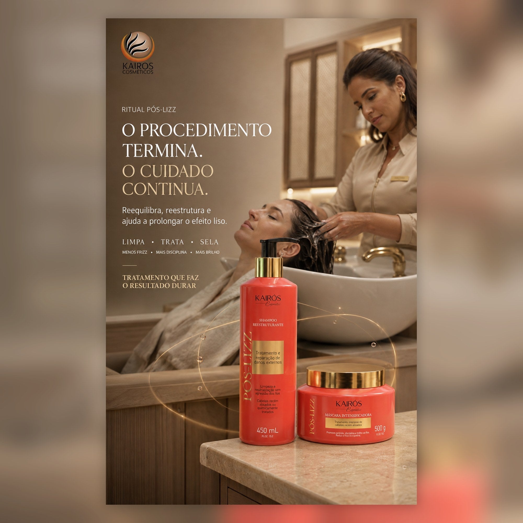 Kit Pós-Lizz - o procedimento termina, o cuidado continua